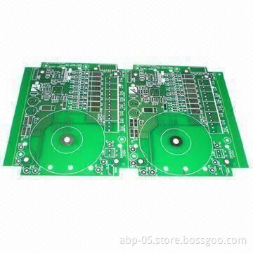 2-layered PCB with HASL Lead-free Board Finish and 0.5mm Copper Thickness